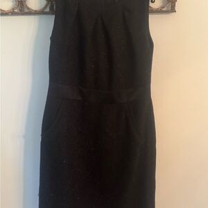 Giorgio Armani Black Sparkle knee length Dress
